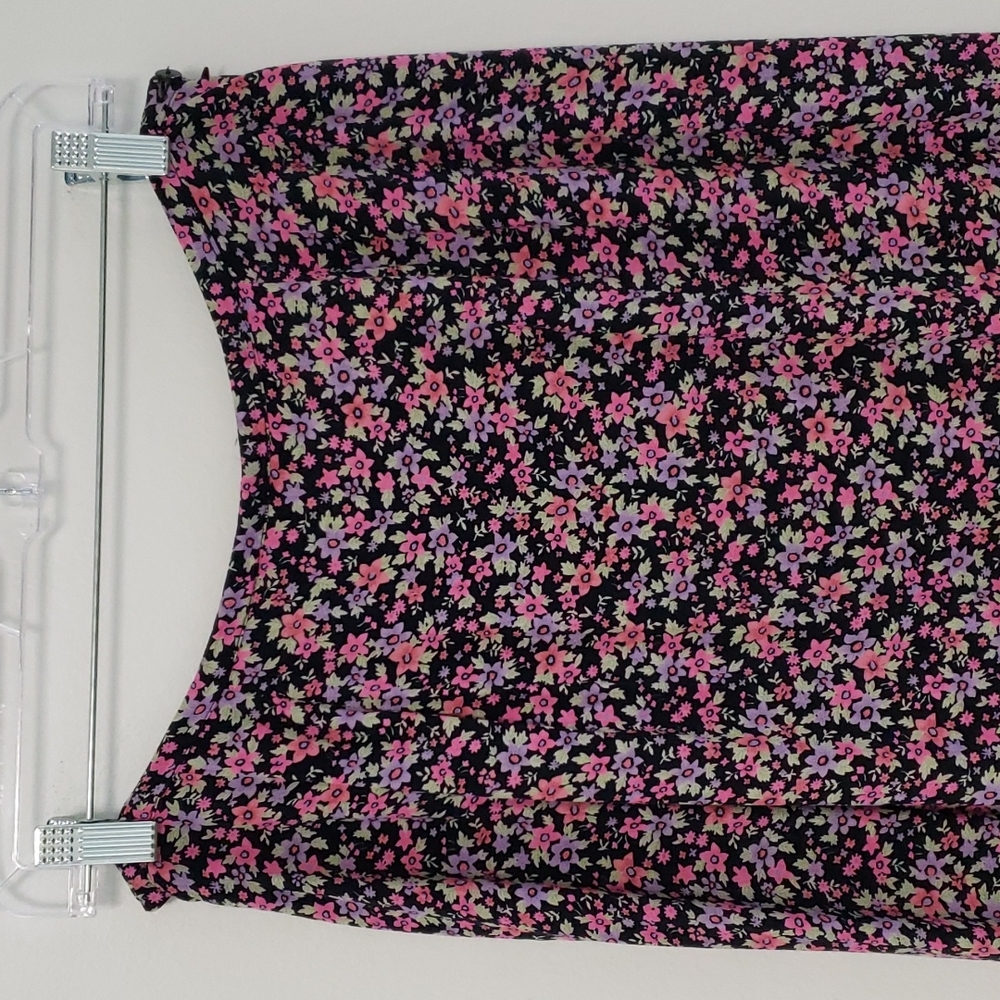 Vintage Maxi Skirt Ditzy Print Floral‎ Size Small - Picture 2 of 13